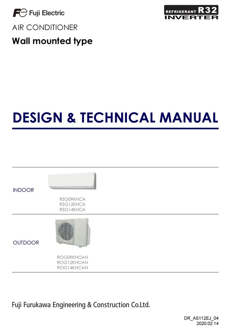 Fuji Electric RSG12KHCA Design & technical manual