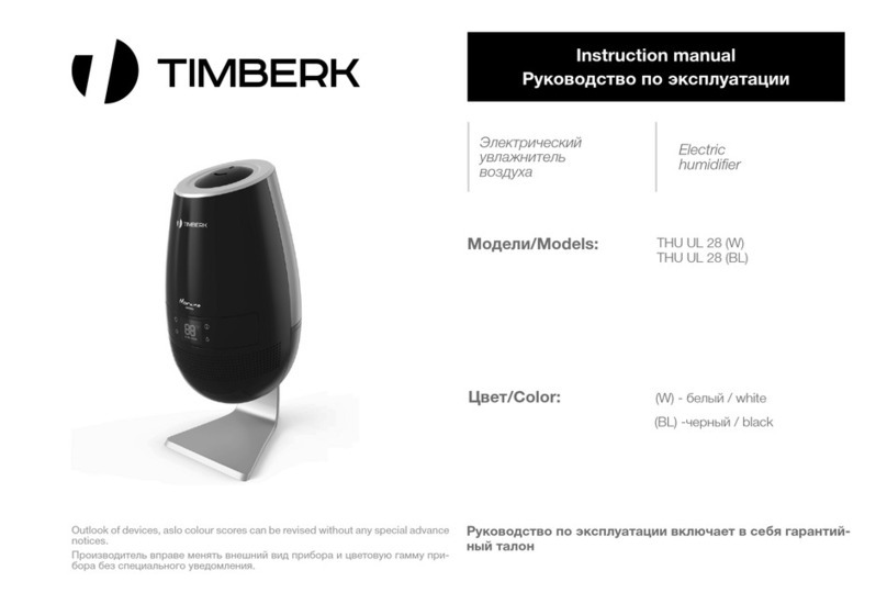 Timberk THU UL 28 W instruction manual