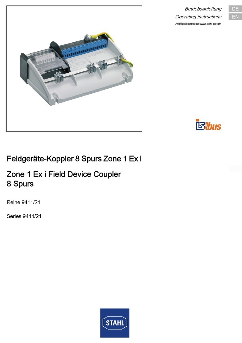Stahl 206829 operating instructions