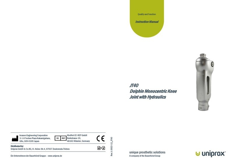 uniprox JT40 User manual