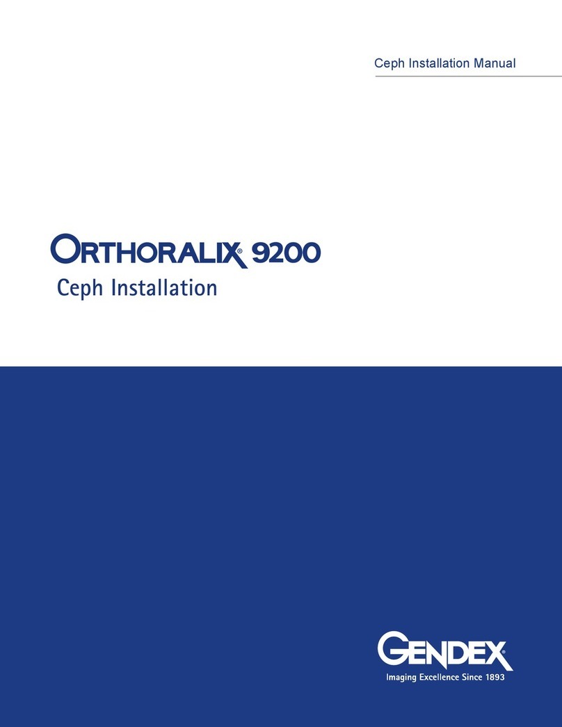 Gendex ORTHORALIX 9200 Installation