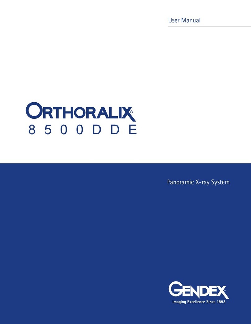 Gendex ORTHORALIX 8500DDE user manual