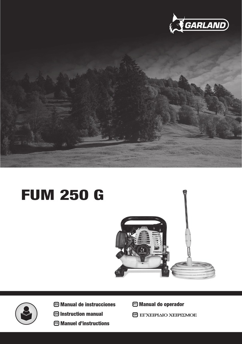 Garland FUM 250 G instruction manual