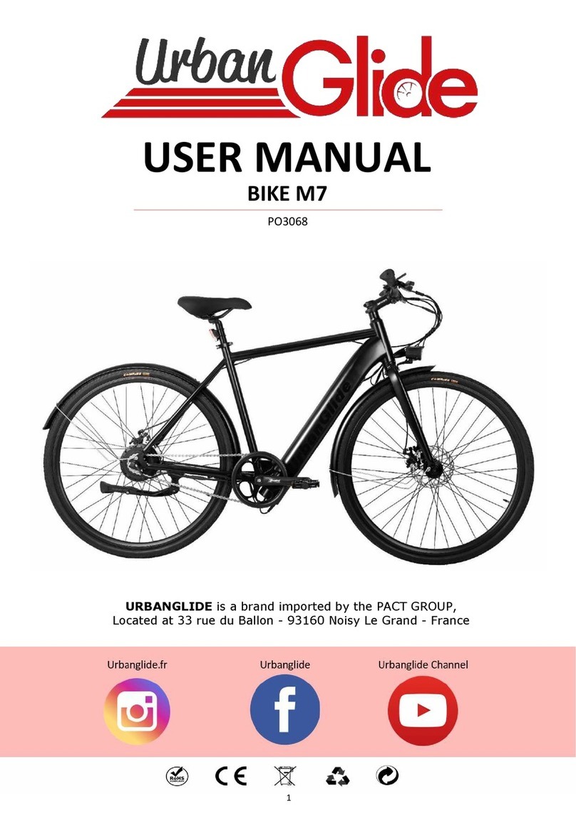 URBANGLIDE BIKE M7 User manual