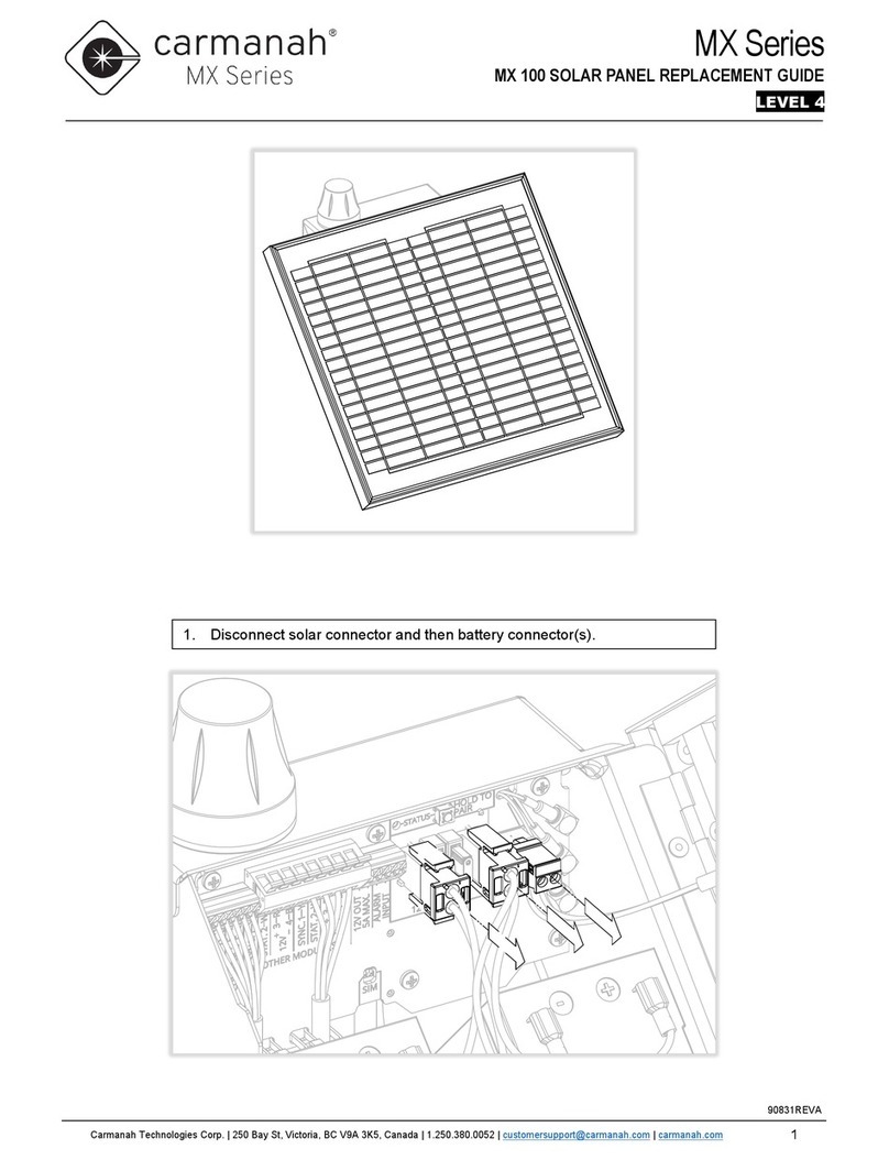 Carmanah MX Series Replacement guide