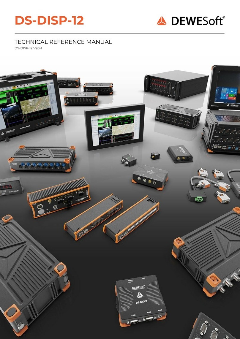 DEWESOFT DS-DISP-12 Product manual