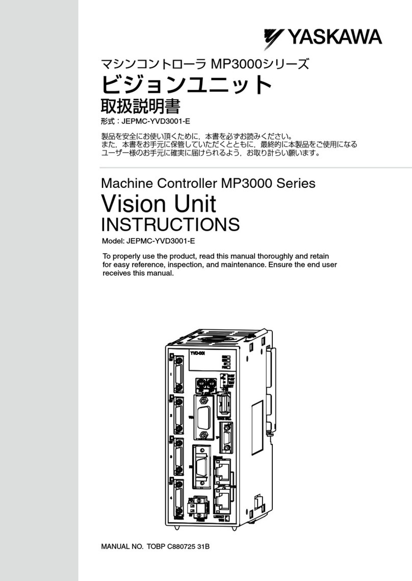 YASKAWA JEPMC-YVD3001-E instructions