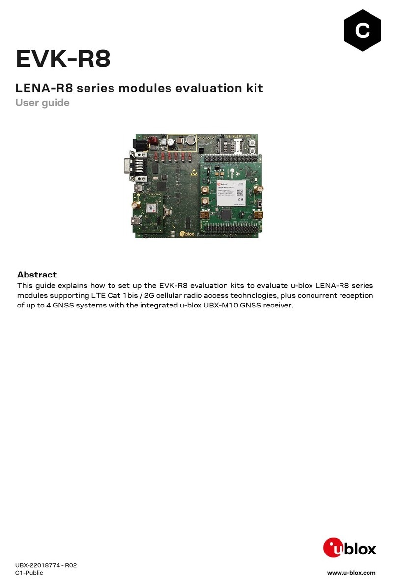 Ublox LENA-R8 Series User manual