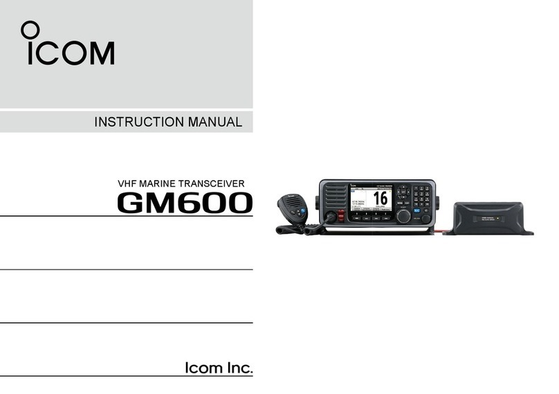 Icom GM600 instruction manual