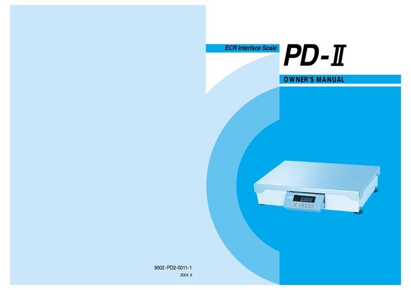 CAS PD-II User manual