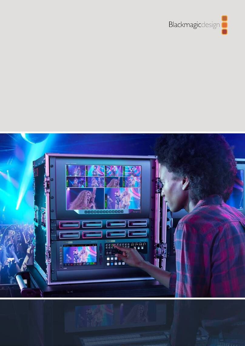 Blackmagicdesign HyperDeck Extreme 8K HDR Installation and operation manual