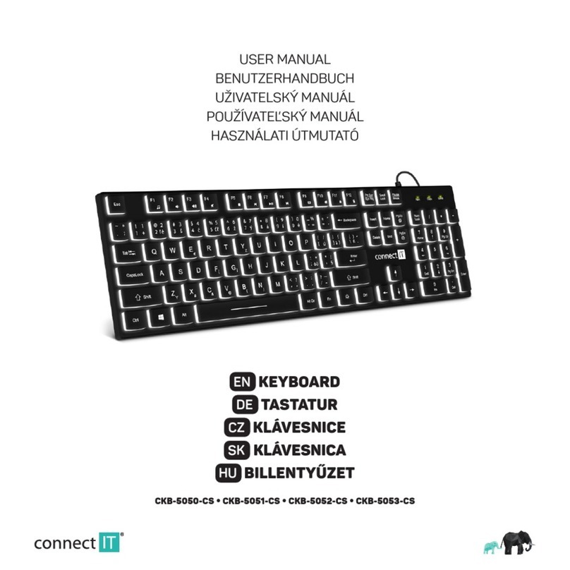 Connect IT CKB-5050-CS User manual