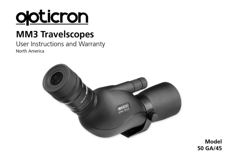 Opticron 50 GA/45 Installation guide