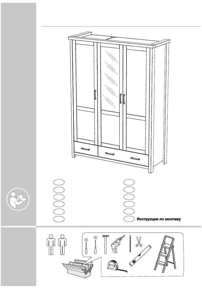 Home affaire Adriana 43949663 Assembly instructions Home affaire Adriana 43949663 Assembly instructions