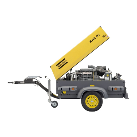 Atlas Copco XAS 97 DD User manual