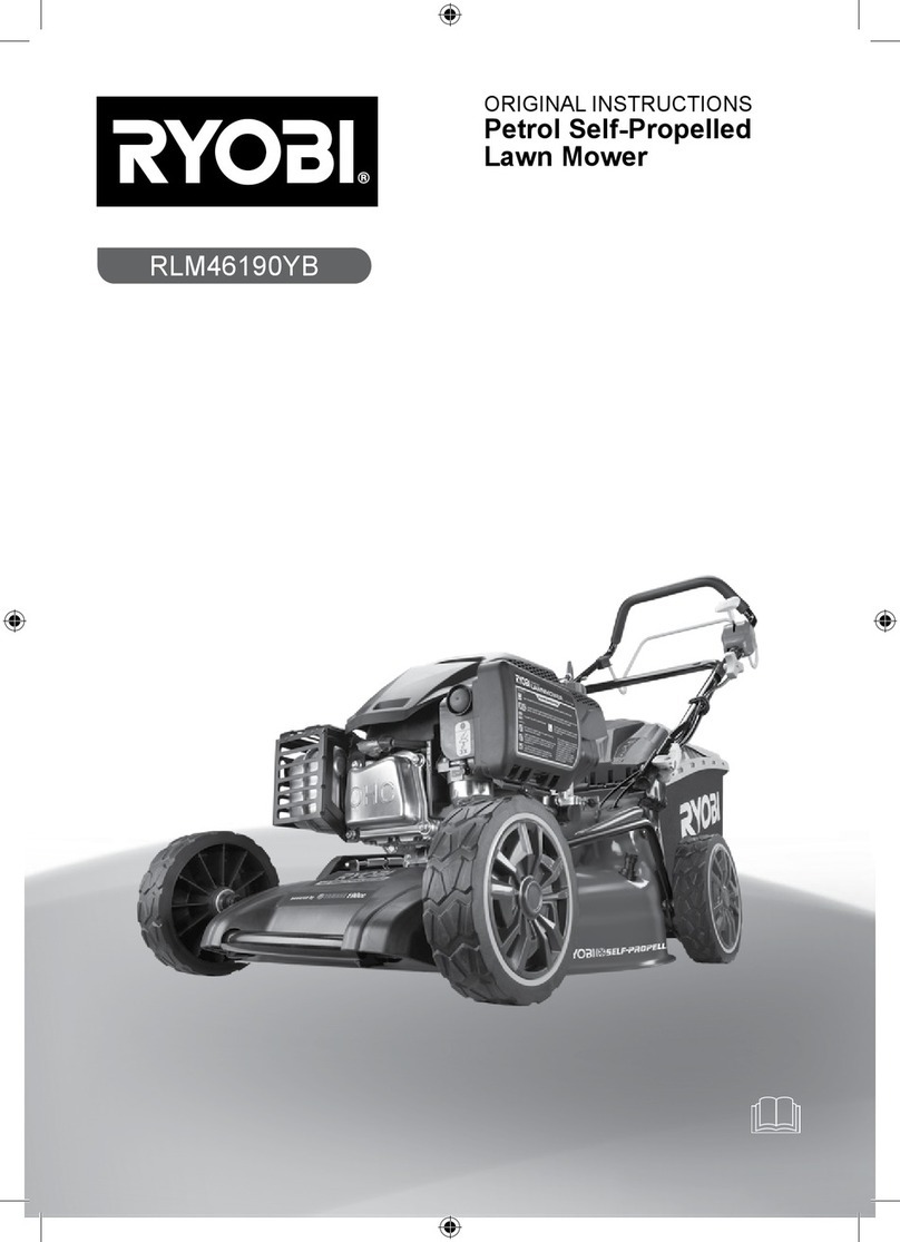 Ryobi RLM46190YB User manual
