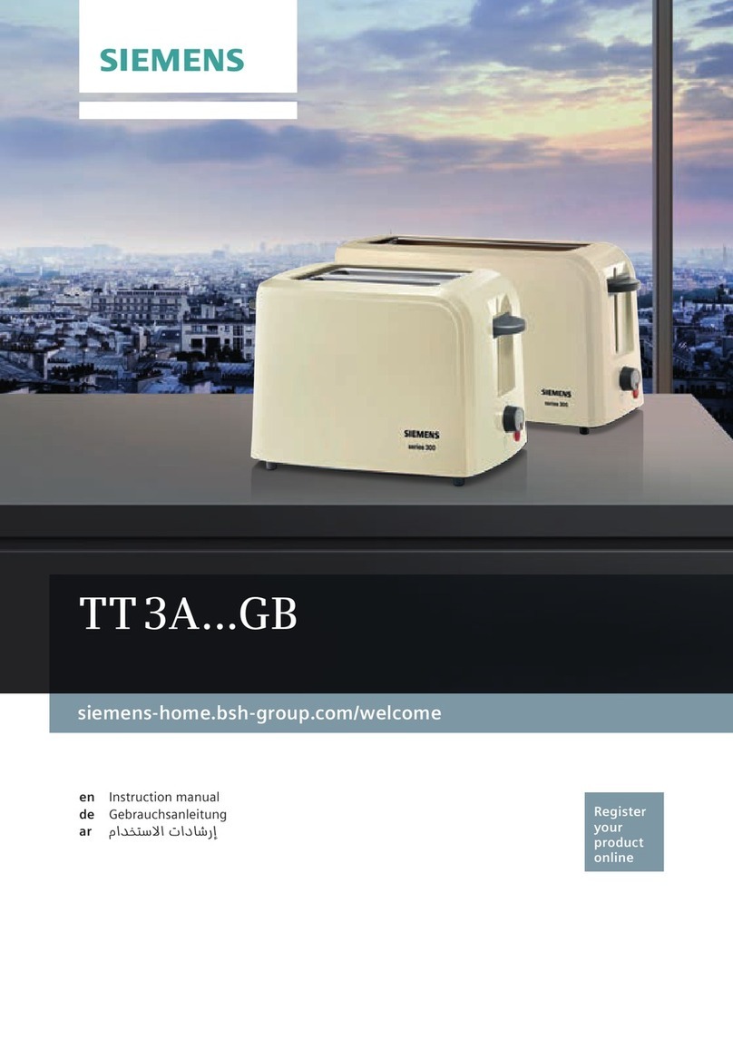 Siemens TT 3A GB Series User manual