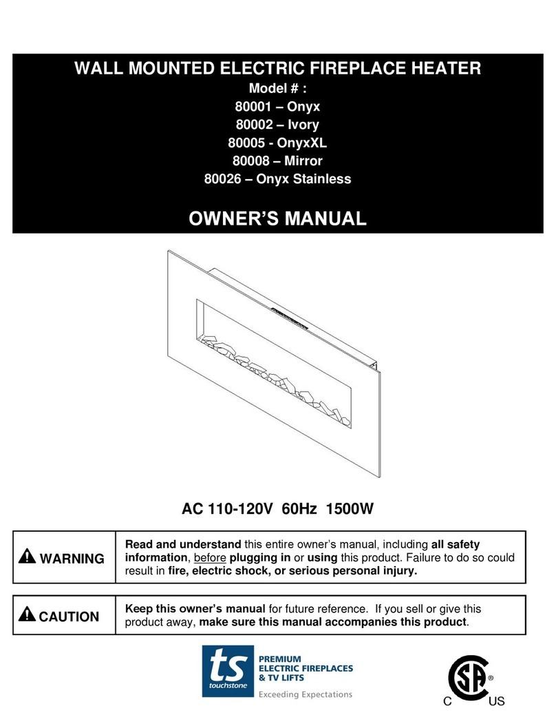 Touchstone Onyx 80001 owner's manual