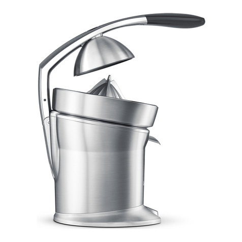Sage Citrus Press Pro quick start guide
