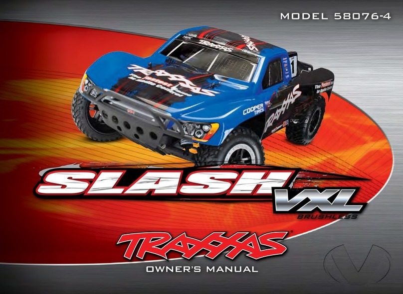 Traxxas SLASH VXL BRUSHLESS owner's manual