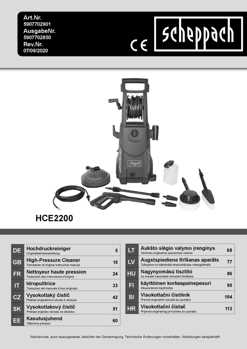 Scheppach 5907702901 User manual