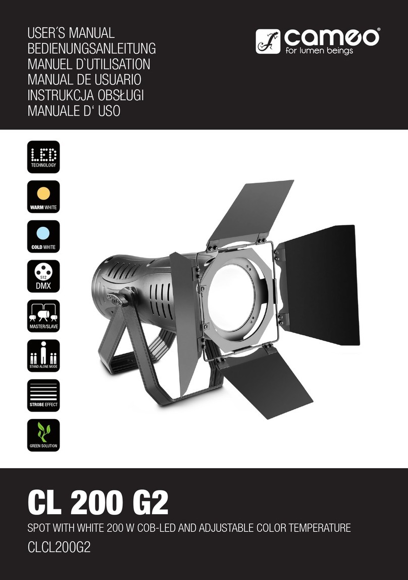Cameo CL 200 G2 user manual