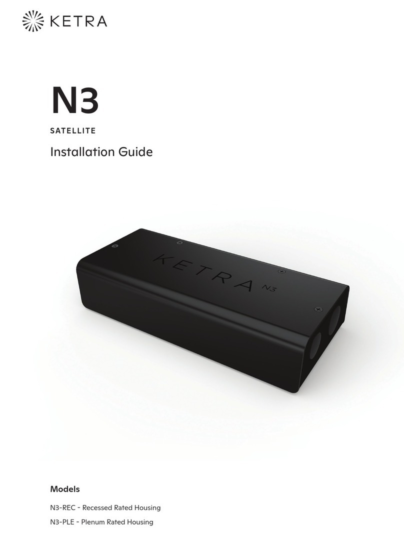 Ketra N3-REC User manual
