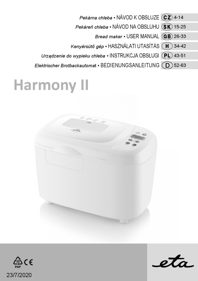 eta Harmony II User manual