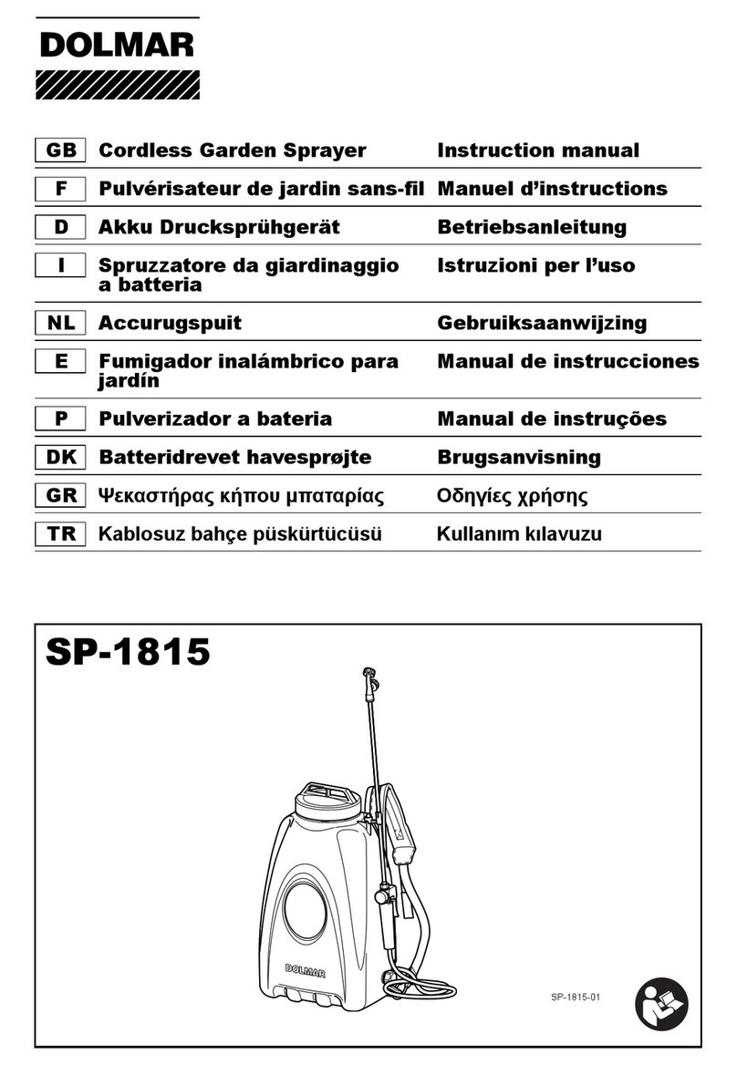 Dolmar SP-1815 instruction manual