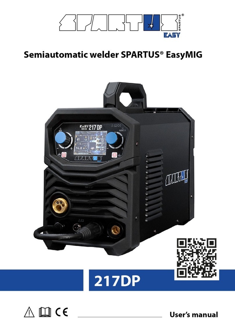 Spartus EasyMIG 217DP user manual