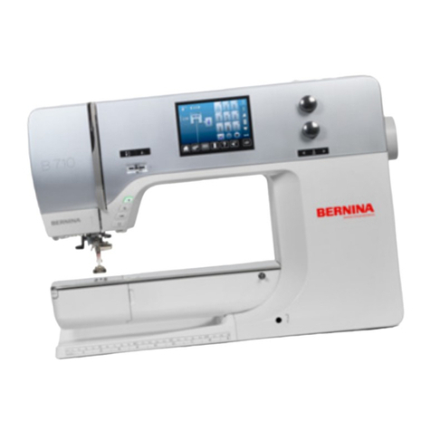 Bernina 710 User manual Bernina 710 User manual