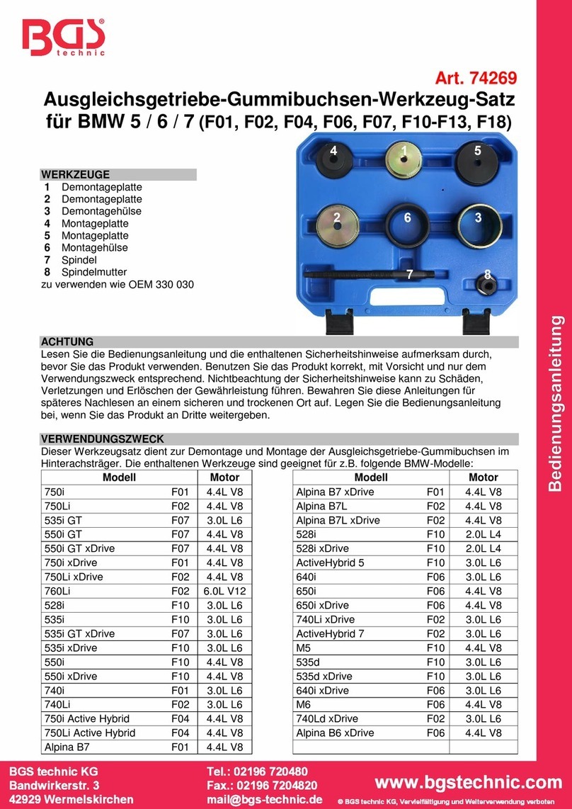 BGS technic 74269 manual