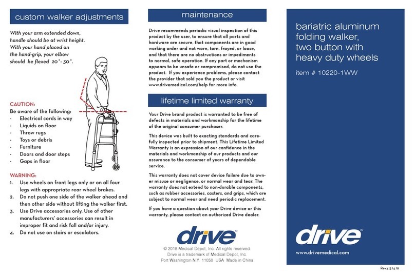 Drive 10220-1WW instructions
