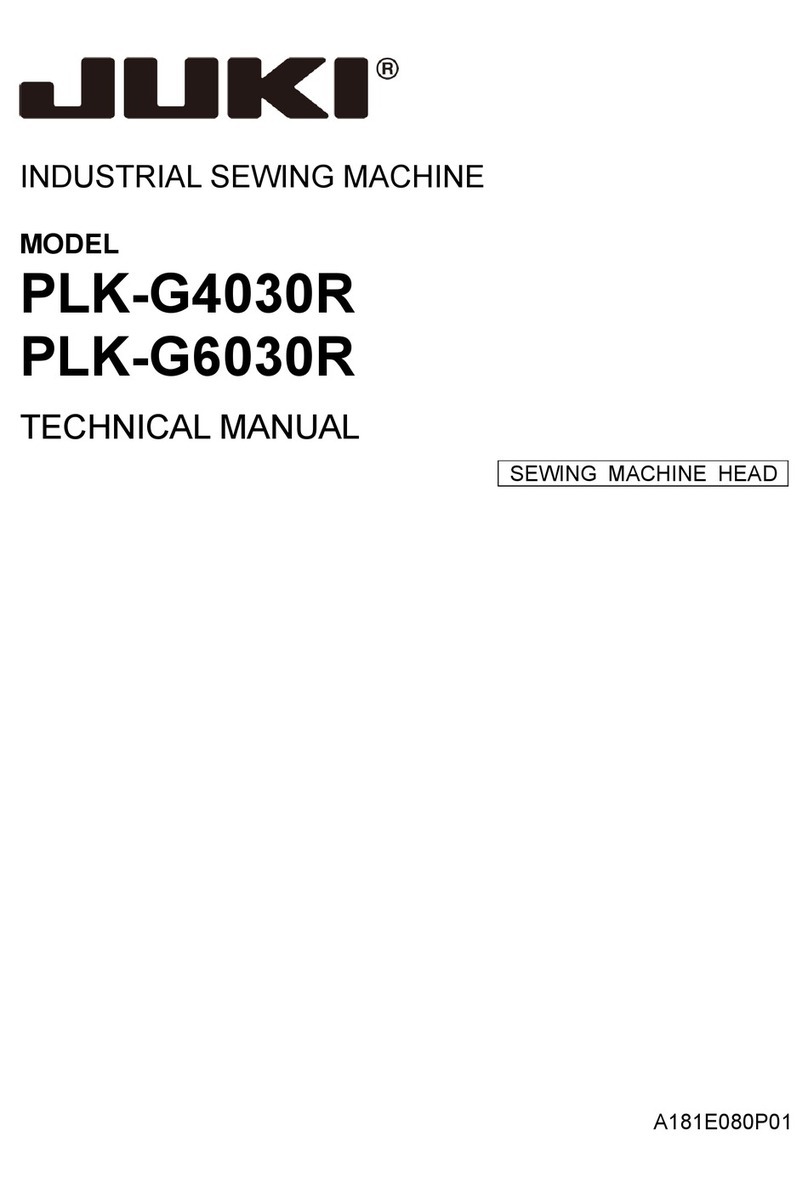 JUKI PLK-G4030R Technical manual