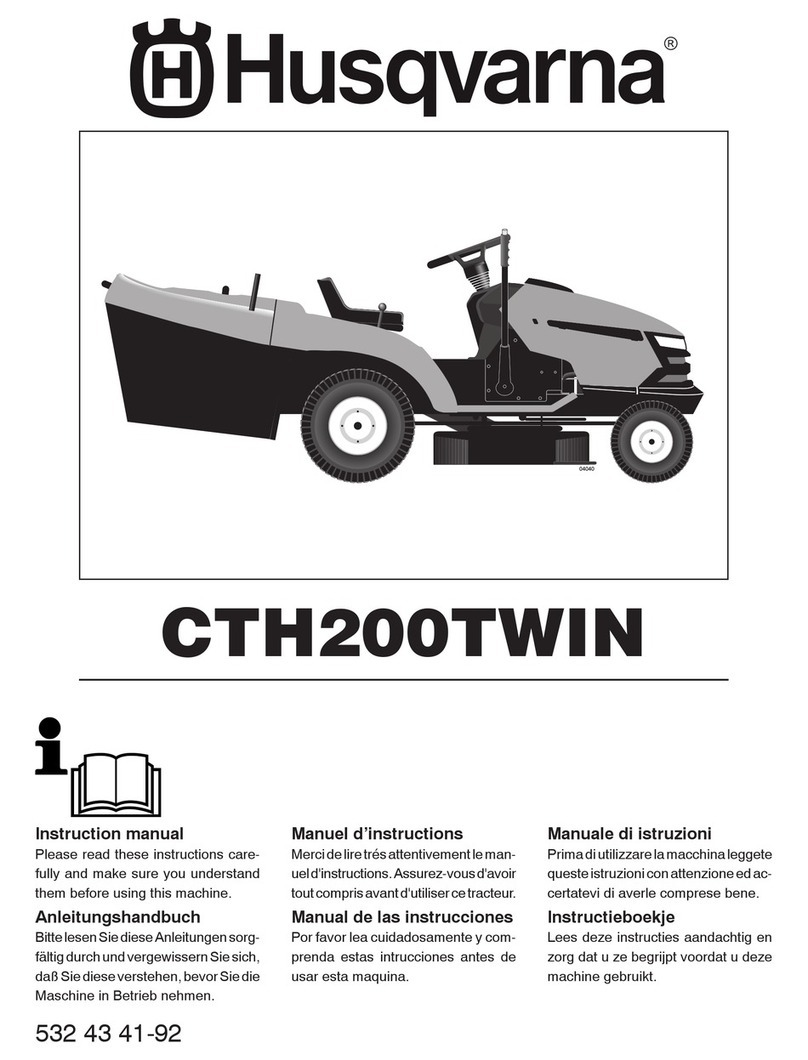 Husqvarna CTH200TWIN instruction manual