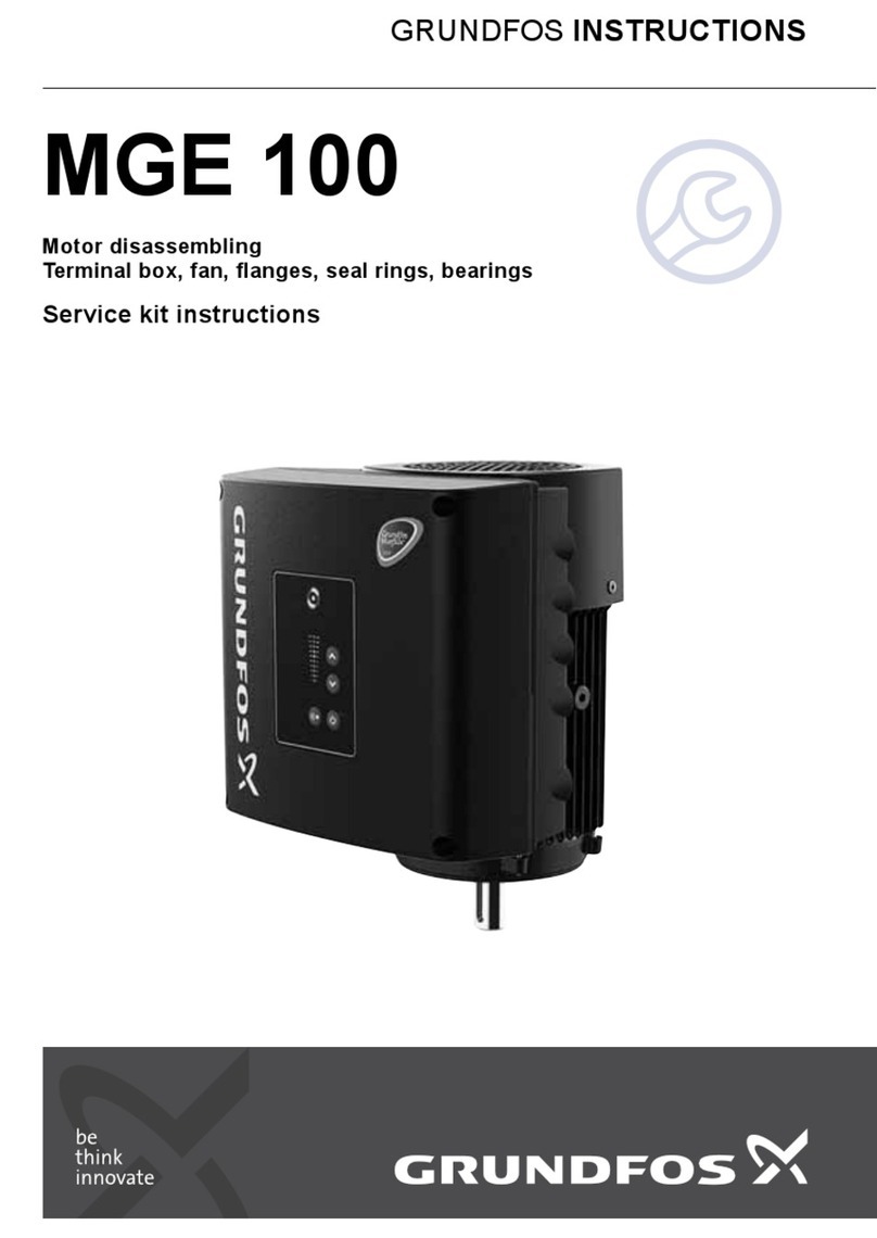 Grundfos MGE 100 Manual