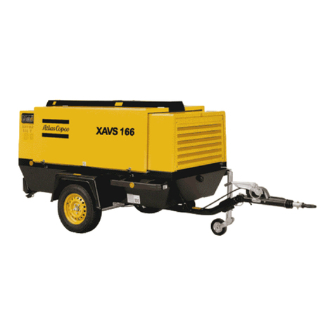 Atlas Copco XAHS 146 Dd S3A APP User manual