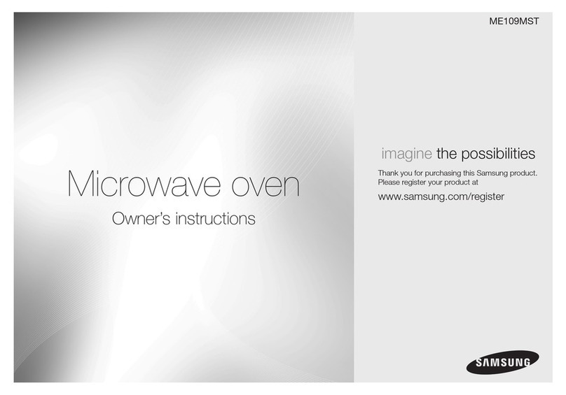 Samsung ME109MST User manual