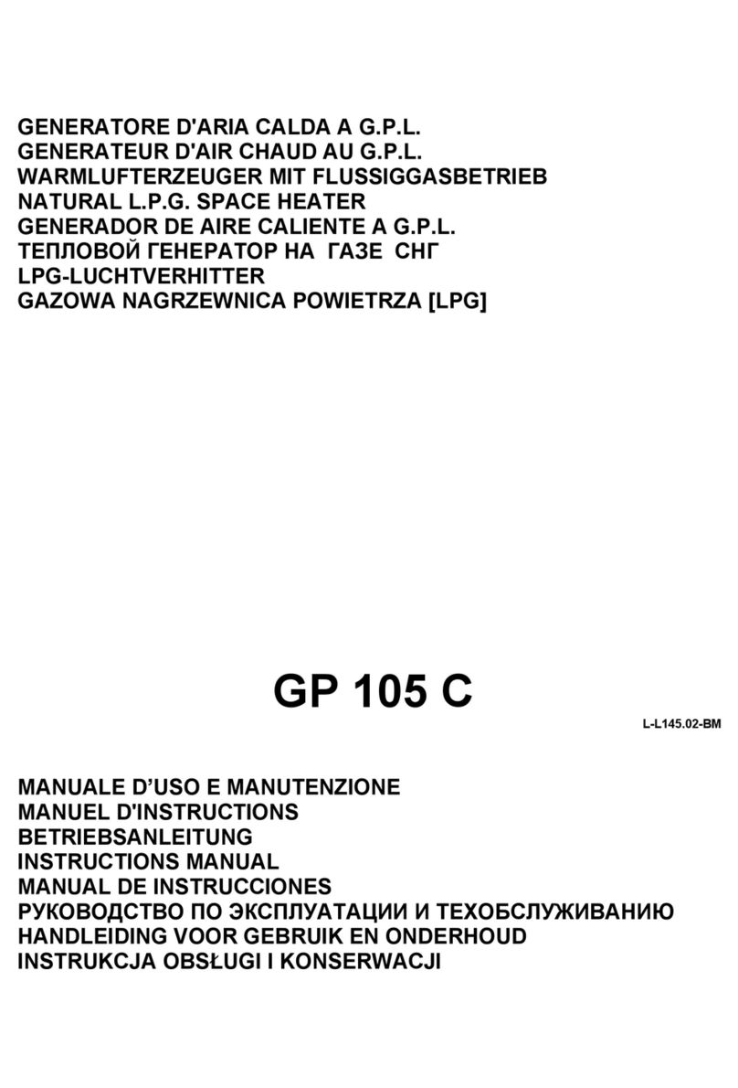 BIEMMEDUE GP 105 C Series instruction manual