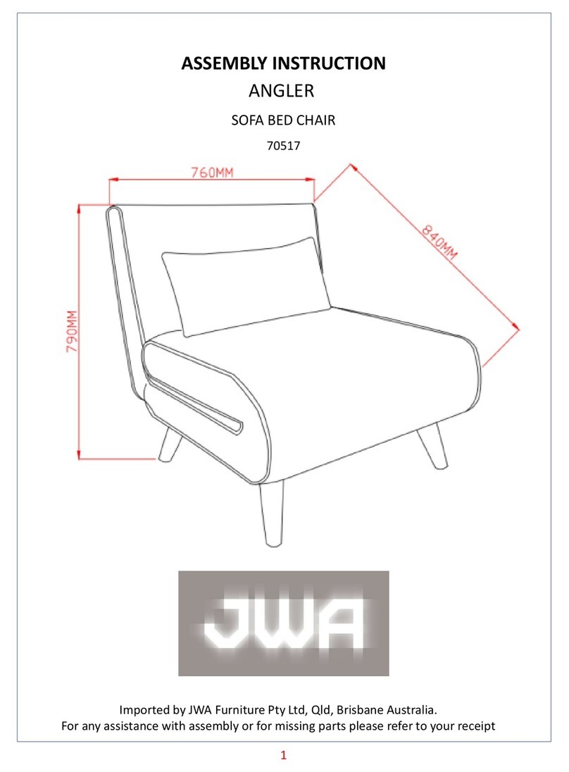 JWA ANGLER 70517 Assembly instruction JWA ANGLER 70517 Assembly instruction