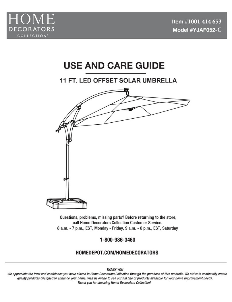 Home Decorators Collection YJAF052-C Use and care guide