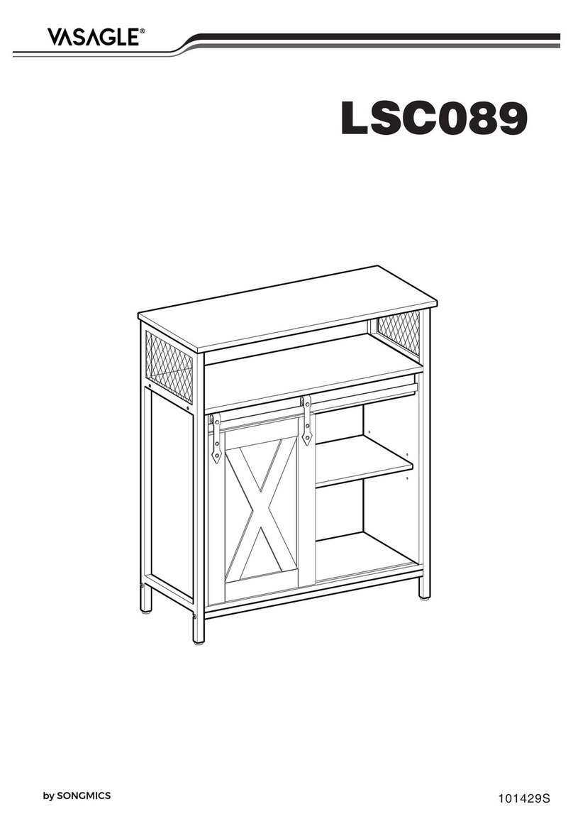 Songmics VASAGLE LSC089 manual