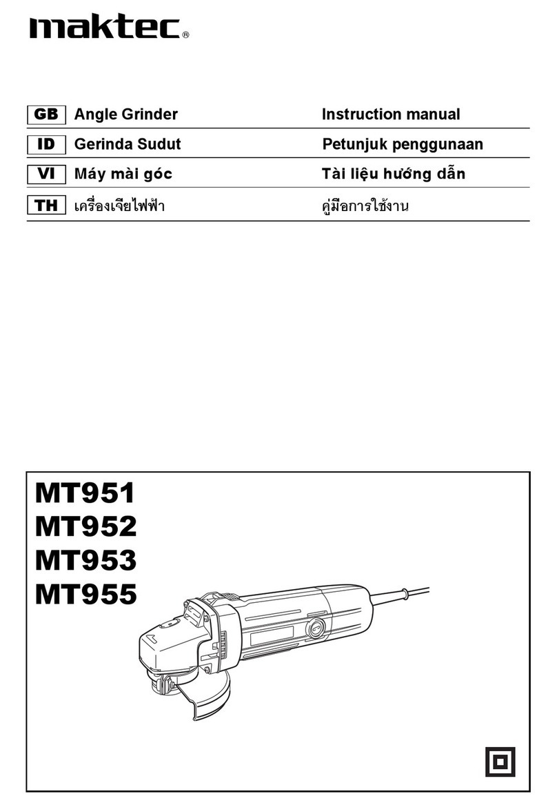 Maktec MT955 User manual