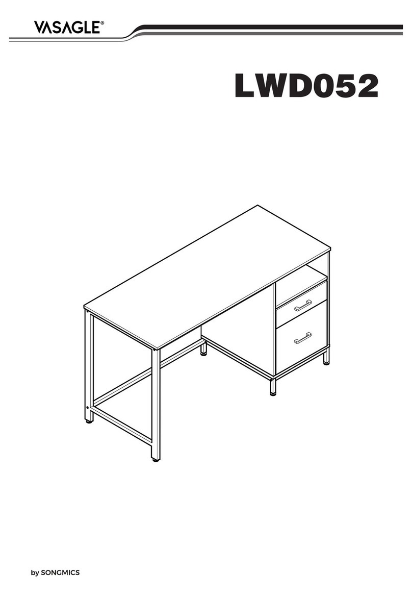 Songmics VASAGLE LWD052 manual