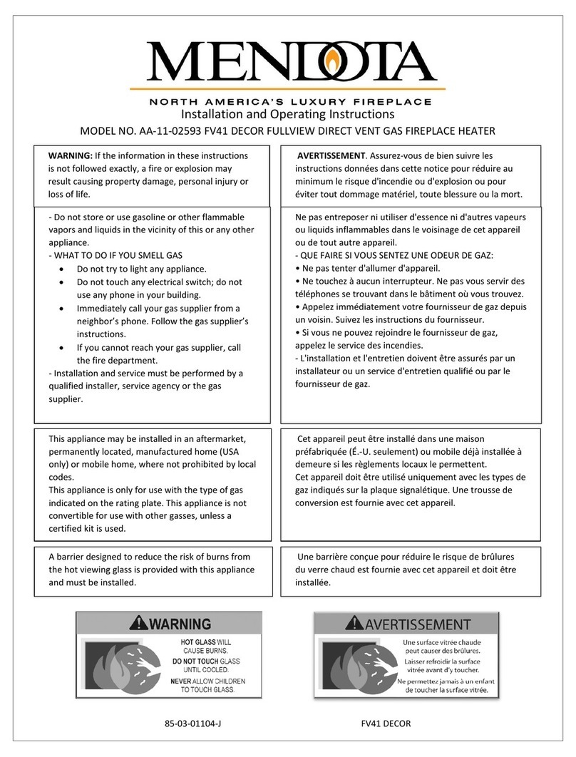 Mendota AA-11-02593 Installation and operating instructions
