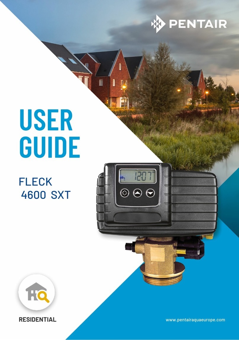 Pentair FLECK 4600 SXT User manual