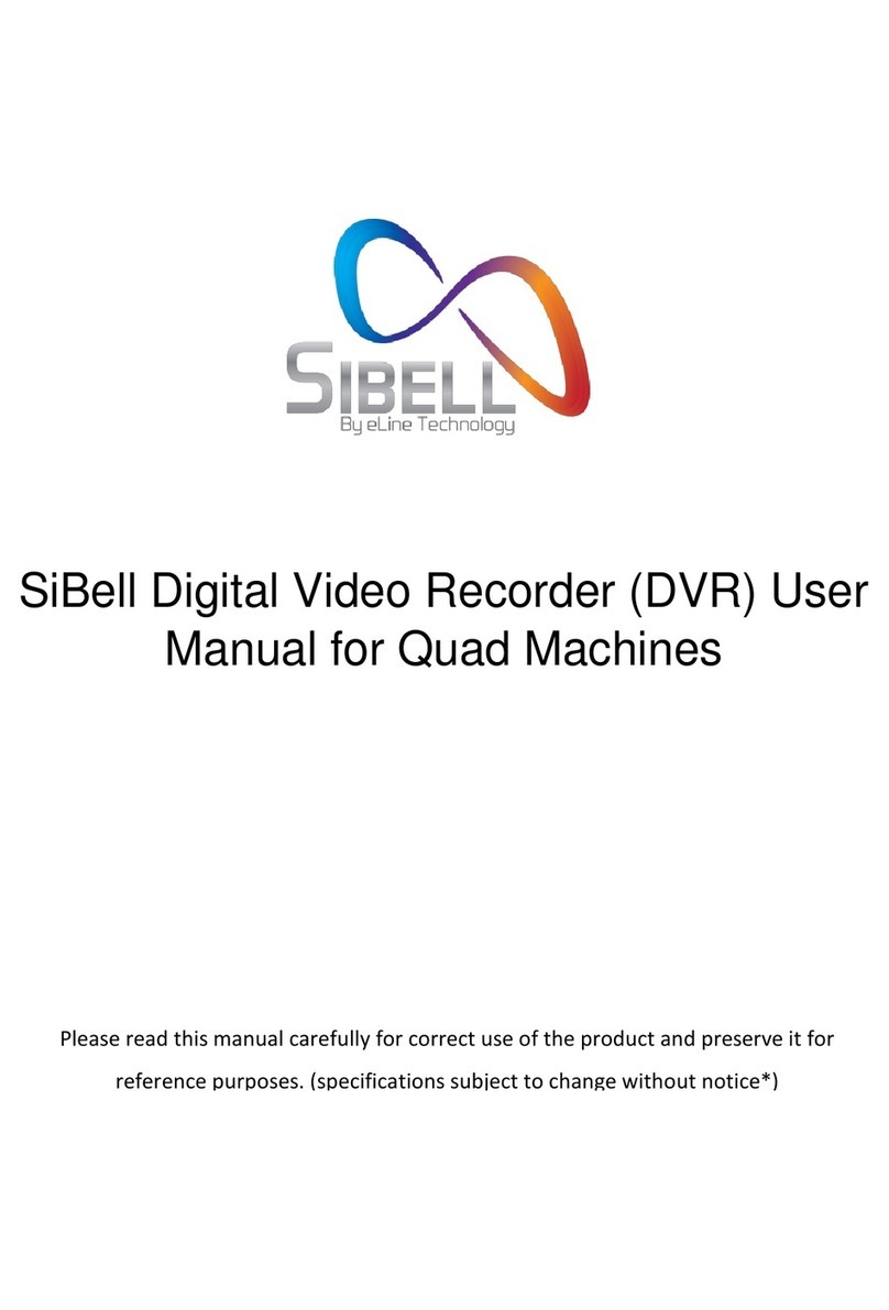 e-Line Technology SIBELL QDVR-SBE32 user manual