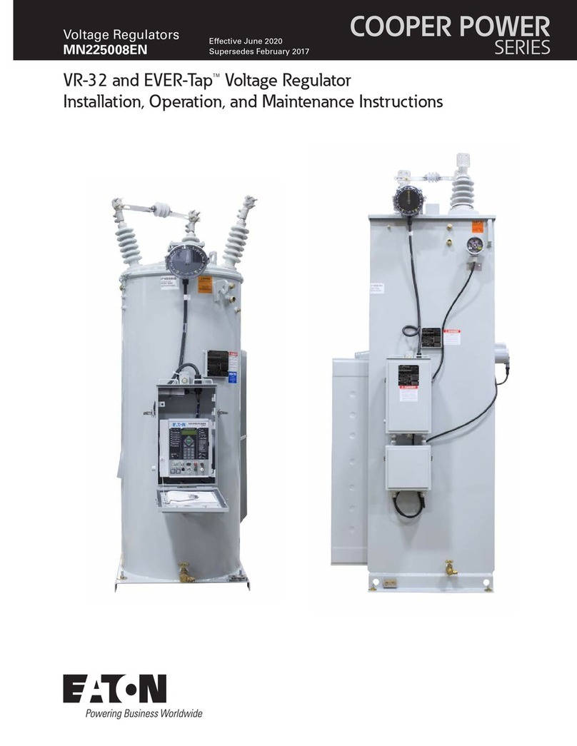 Eaton EVER-Tap Installation, operation and maintenance instructions
