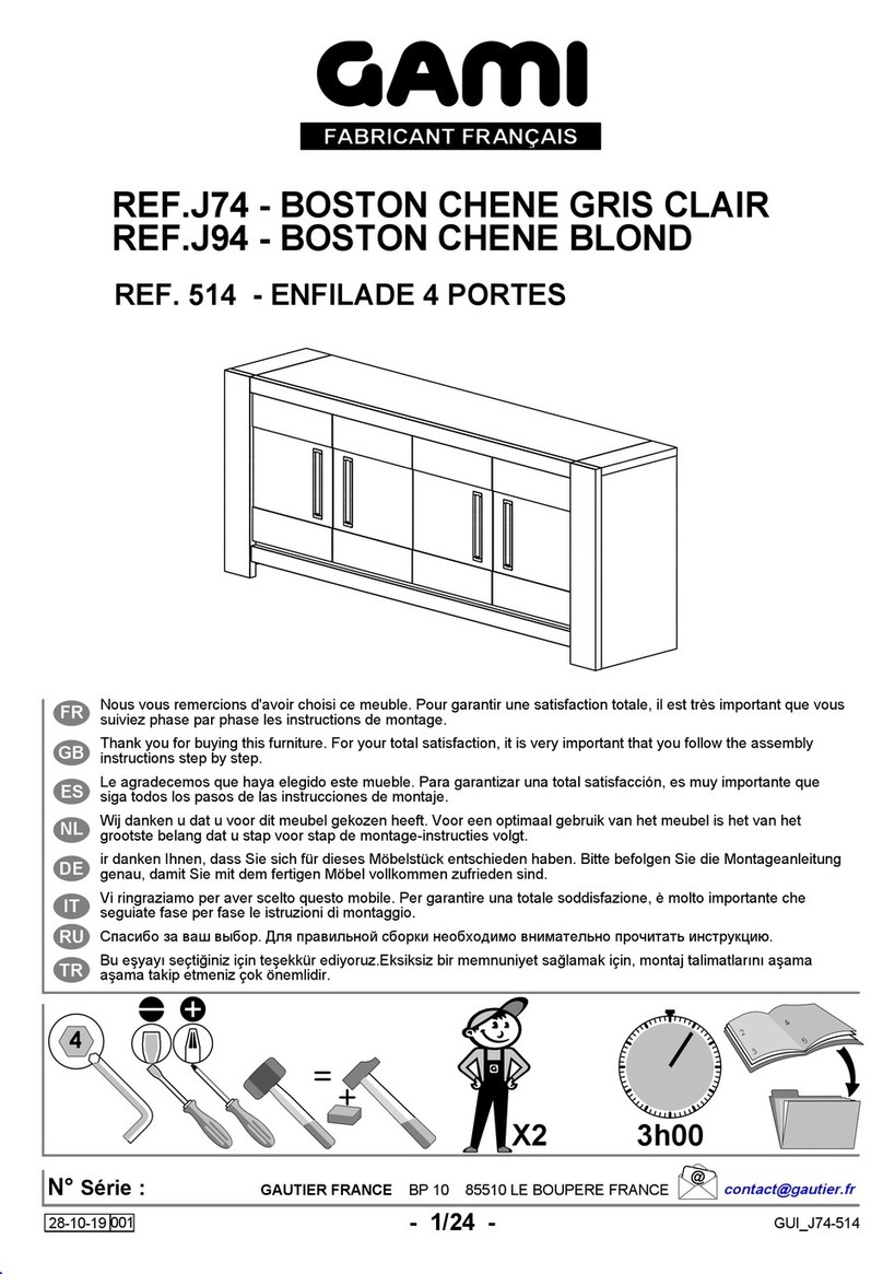Gami BOSTON 514.J74 manual