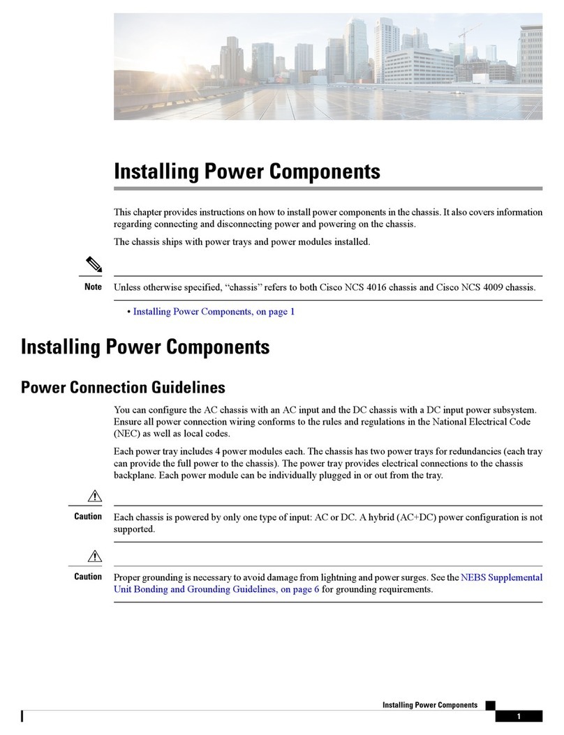 Cisco NCS 4009 Instruction Manual